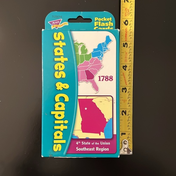 States and Capitals Flash Cards - Picture 5 of 5